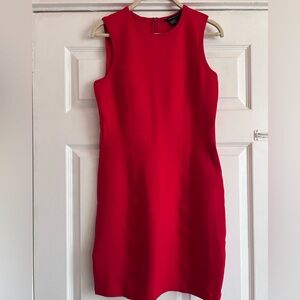 Armani Exchange Vibrant Red Mini Dress